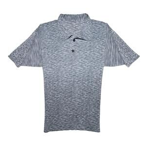 Issey Miyake Pleats Please SS1990 Gray Pleated Polo